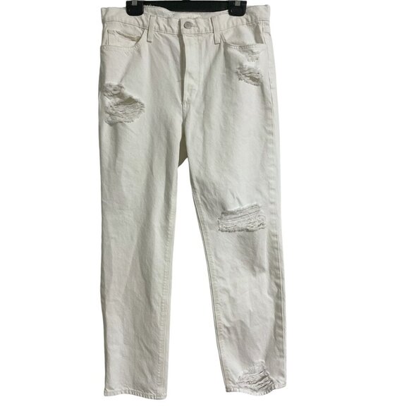 JOE'S Jeans Button Fly The Scout Mid Rise Slim Boyfriend Distressed 30 - Picture 2 of 14